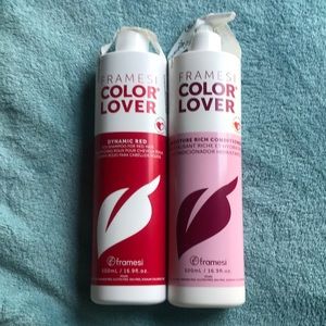 Framesi color lover dynamic red shampoo and conditioner